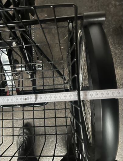 Elektro Dreirad Lano mit Rücktrittbremse, 3 Gang, Alltagstauglich, robust gebaut